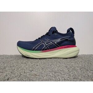 Asics Gel Nimbus 25 Running Shoes Womens Size 8.5 Blue